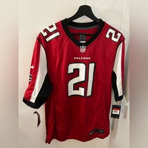 Men’s Nike Deion Sanders Falcons Jersey Size L